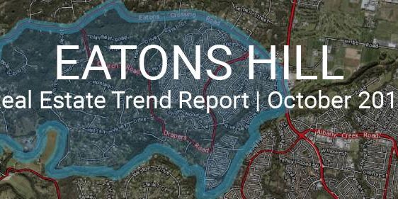 Eatons Hill Real Estate Trend Report | October 2018